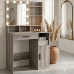 Coiffeuse Lumina avec Miroir LED